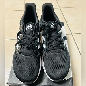 Adidas Eq21 Run Men’s Running Shoe Athletic Sneaker - Black/White - Size 9